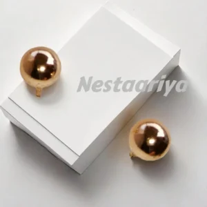 Gold ball earrings