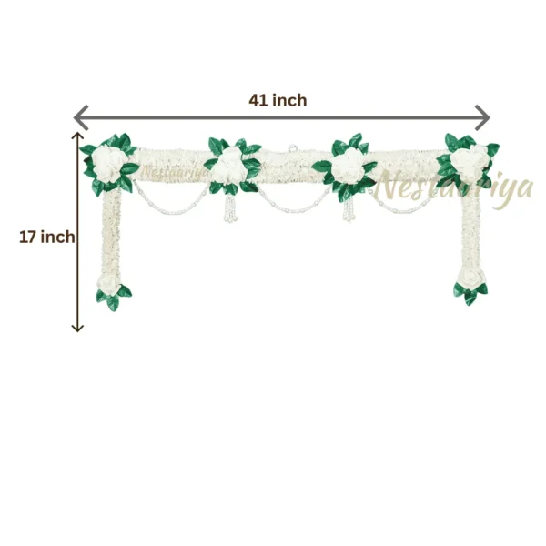 White Rose Door Toran,