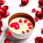 Premium Rose Scented Soy Candle